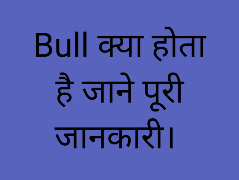 Bull क्या होता है।